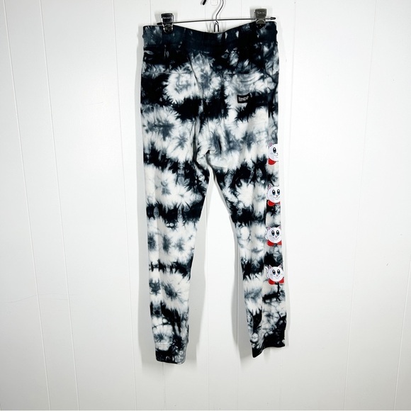 NEW Rip n Dip Tie Dye Cat Face Joggers Large - Picture 2 of 10